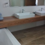 mueble base lavabo madera